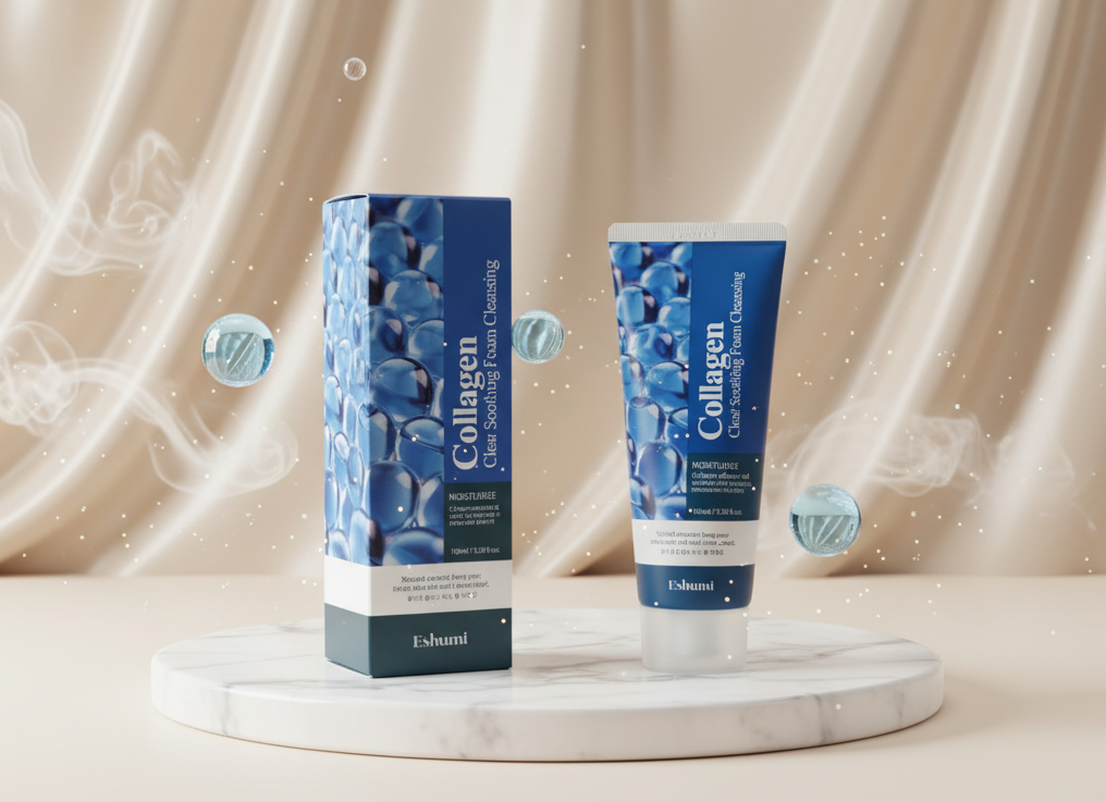 Eshumi - Collagen Clear Soothing Foam Cleansing