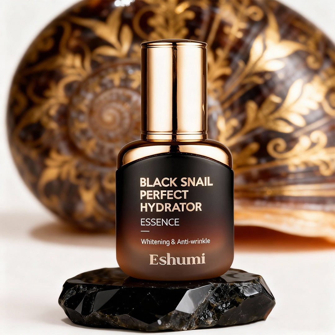 Eshumi - Black Snail Perfect Hydrator Essence – Eloura-Beauty