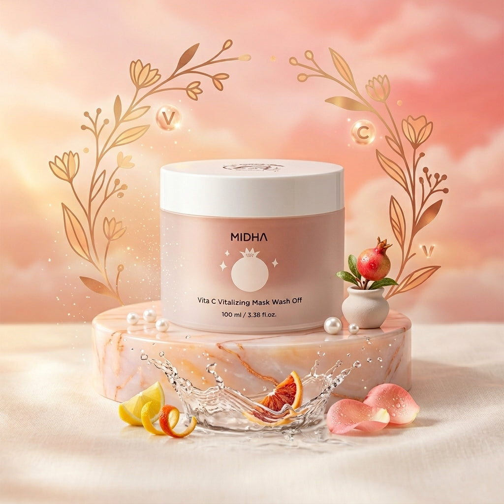 MIDHA - Vita C Vitalizing Wash-Off Mask