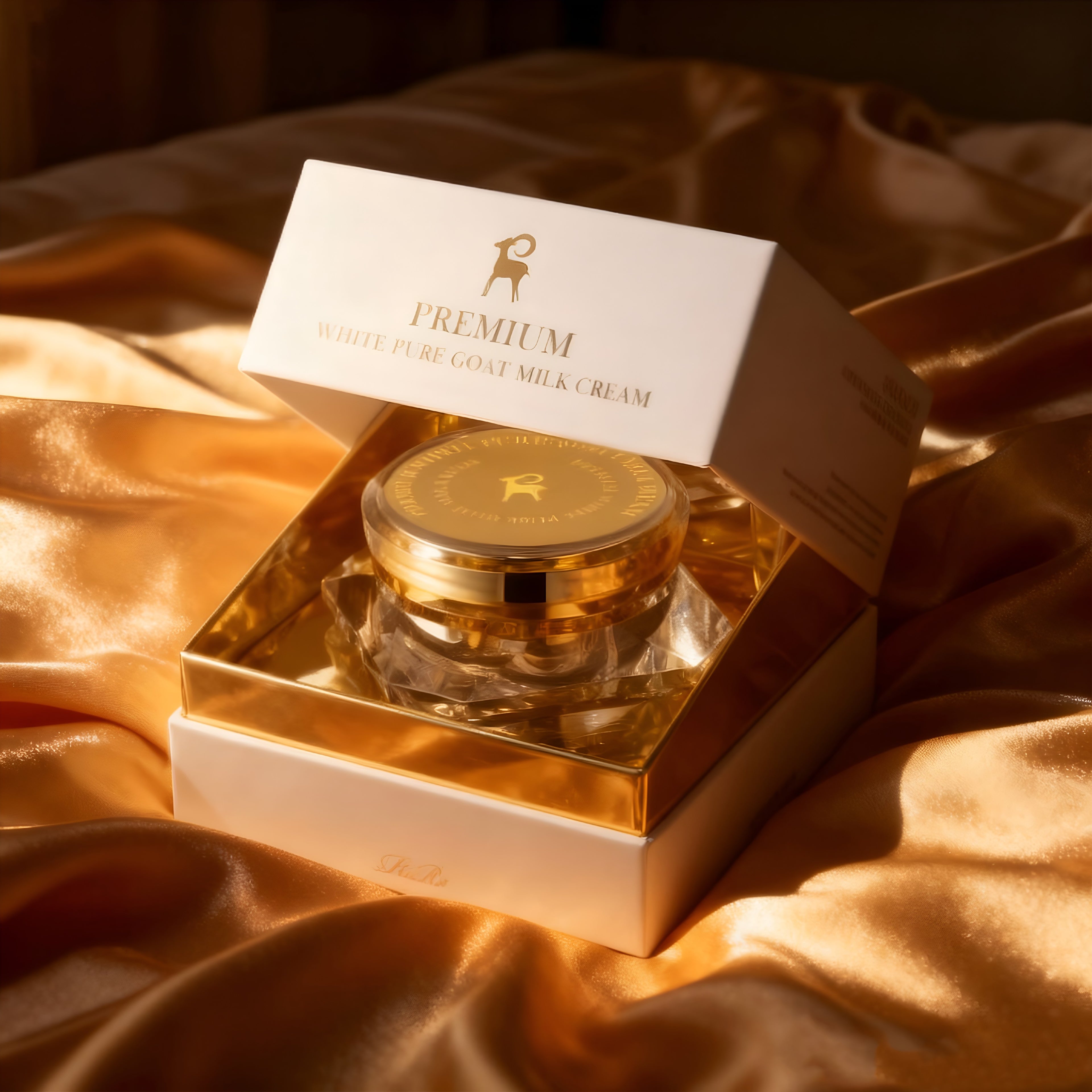 ‏RiRe - Premium White Pure Goat Milk Cream